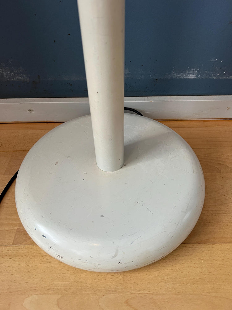 White Dijkstra Double Arc Space Age Mushroom Floor Lamp