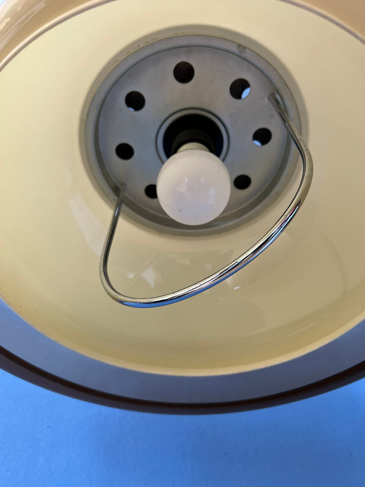 Herda Pendant Lamp - Space Age Pendant Light - Acrylic Glass Light Fixture - 70s Rise and Fall Lamp