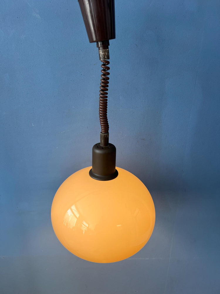 Vintage Space Age Mid Century Mushroom Pendant Lamp
