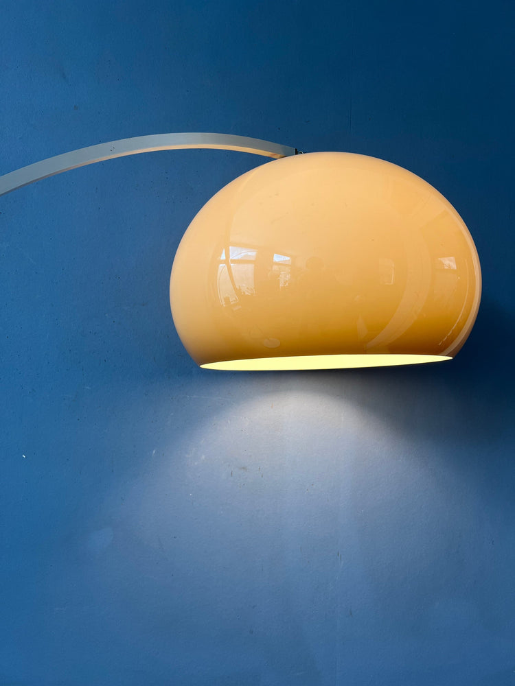 Vintage Mid Century GEPO Space Age Mushroom Arc Floor Lamp
