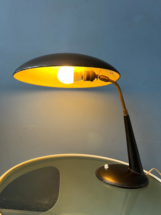 Black Vintage Christian Dell Desk Lamp for Kaiser Leuchten