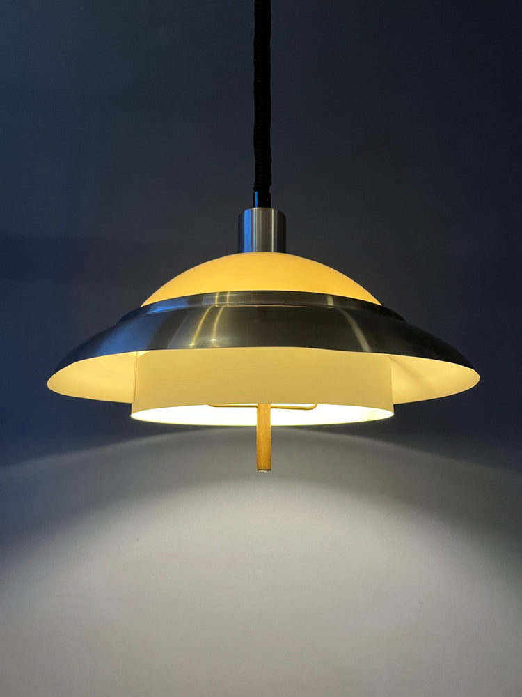 Vintage Dijkstra Space Age Pendant Lamp | Mid Century Light Fixture