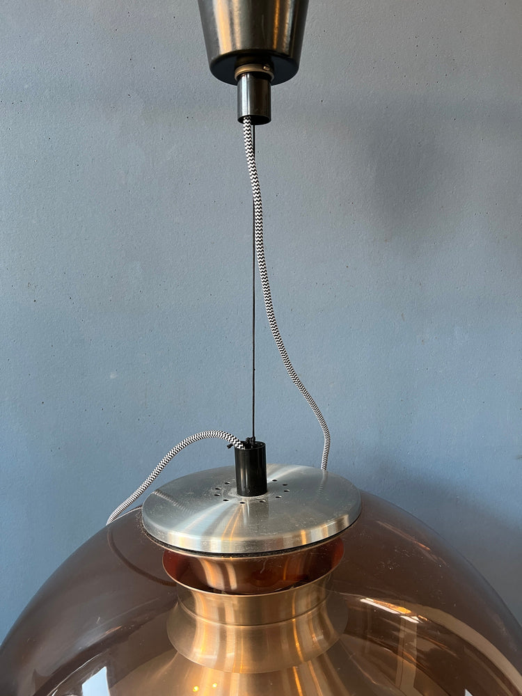 Space Age Herda Pendant Light | Mid Century Lamp | 70s Retro Lighting