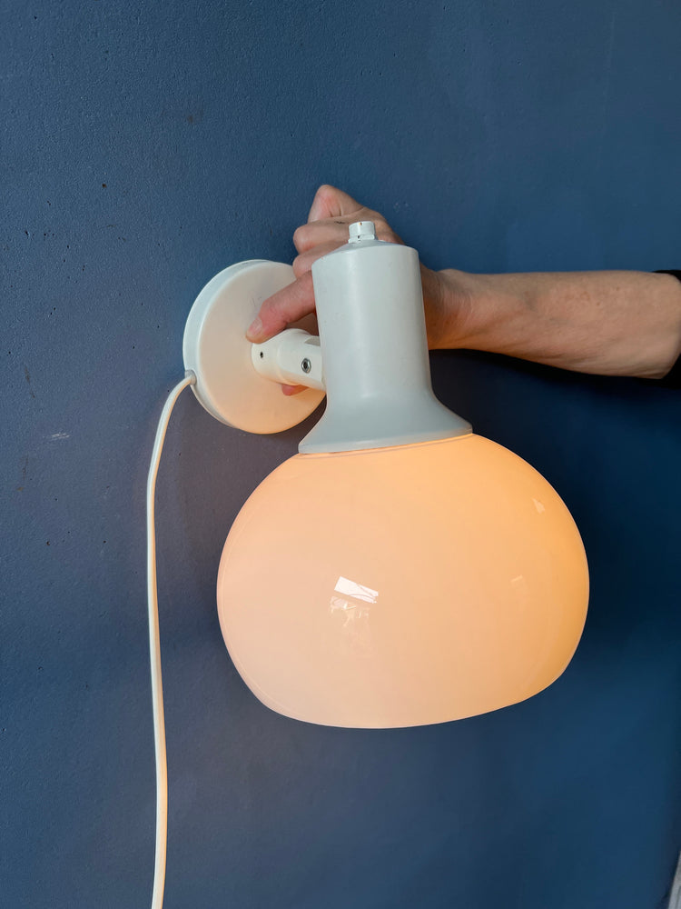 Vintage Steinhauer Mushroom Wall Light | Space Age Lamp | Mid Century Modern 70s Lighting
