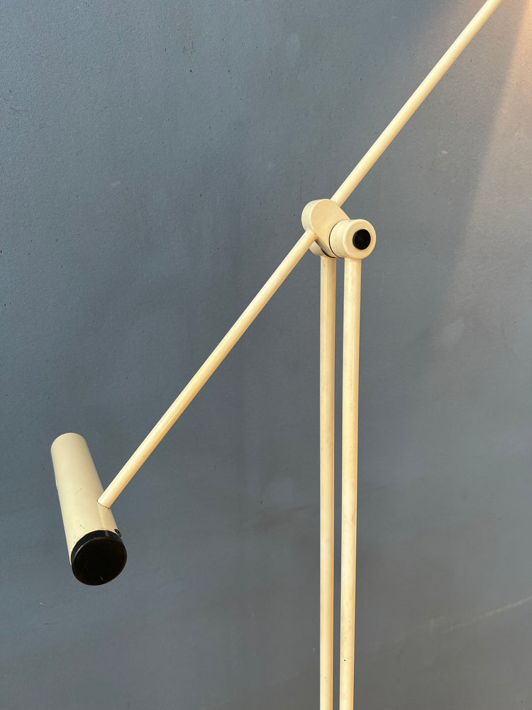 White Samurai Floor Lamp by Shigeaki Asahara for Stilnovo, 1970s