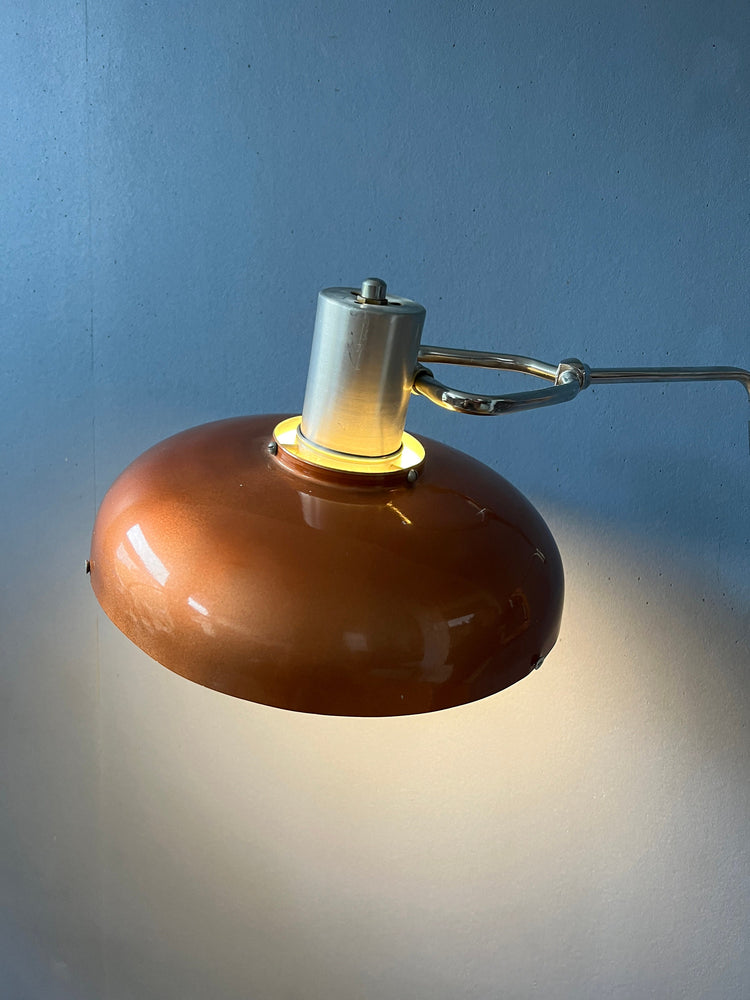 Vintage Lakro Swing-Arm Wall Lamp / Space Age Lamp / Mid Century Lamp