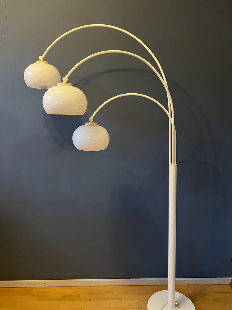 Dijkstra Mushroom Triple Arc Space Age Floor Lamp