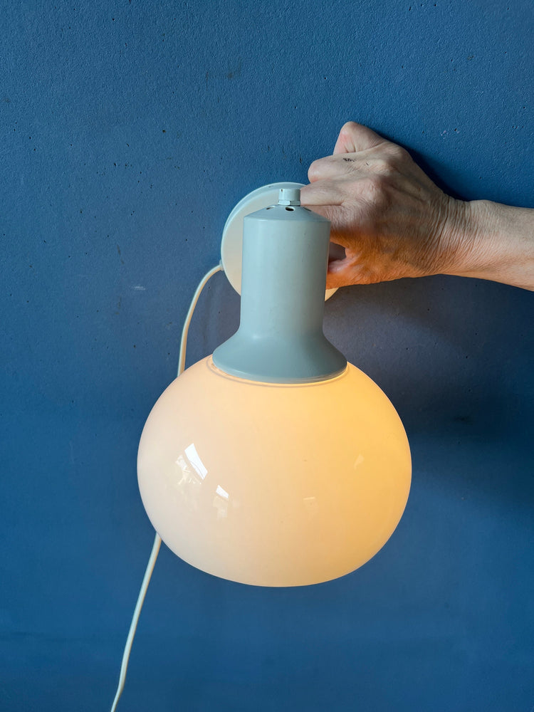 Vintage Steinhauer Mushroom Wall Light | Space Age Lamp | Mid Century Modern 70s Lighting
