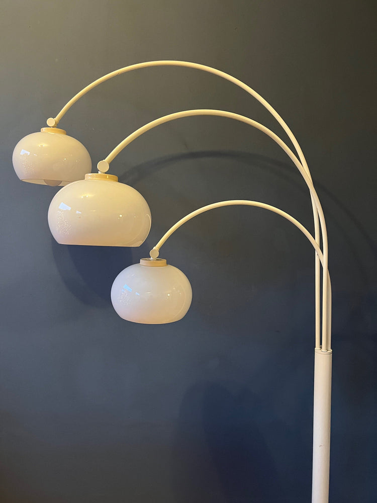 Dijkstra Mushroom Triple Arc Space Age Floor Lamp