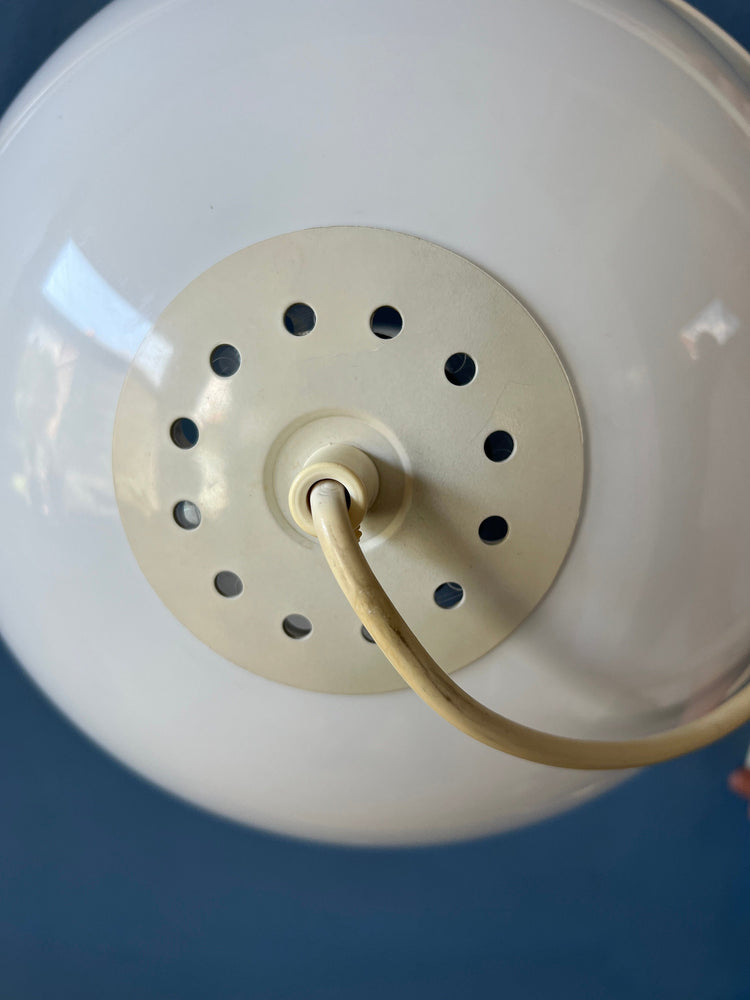 Vintage Dijkstra Double Arc Wall Lamp / Space Age Mushroom Light