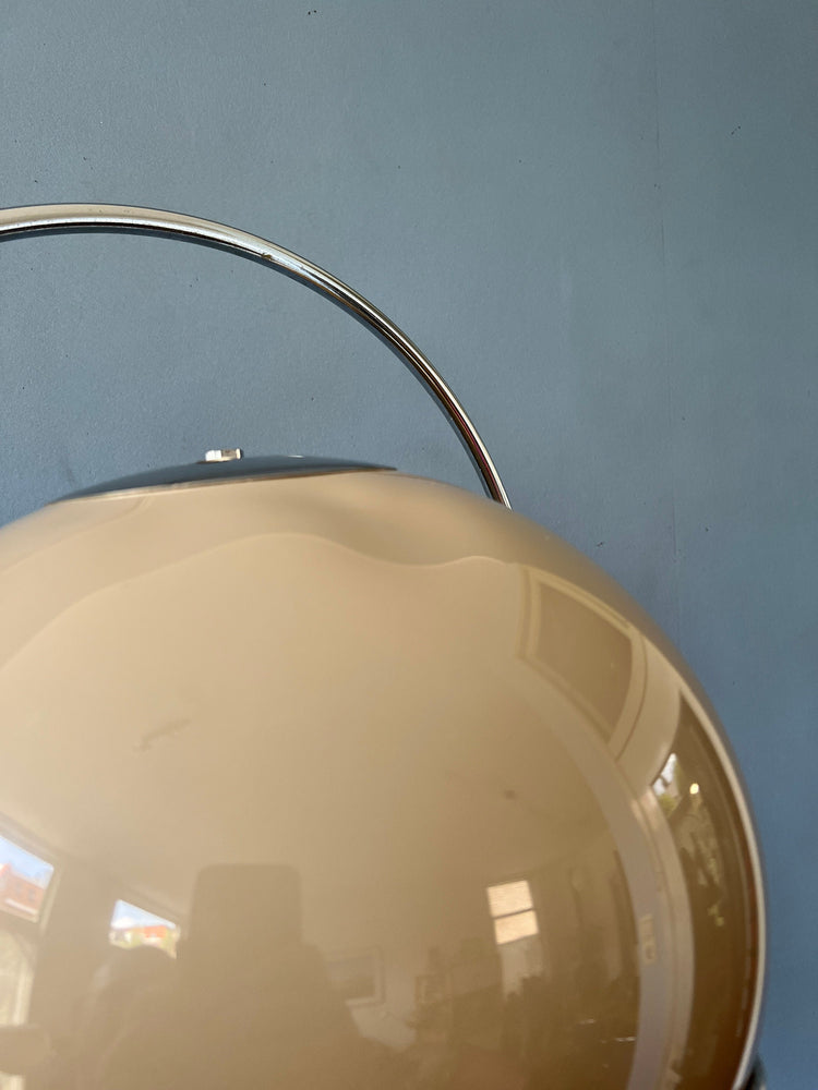 Mid Century GEPO Mushroom Arc Floor Lamp | Guzzini Style Space Age Light