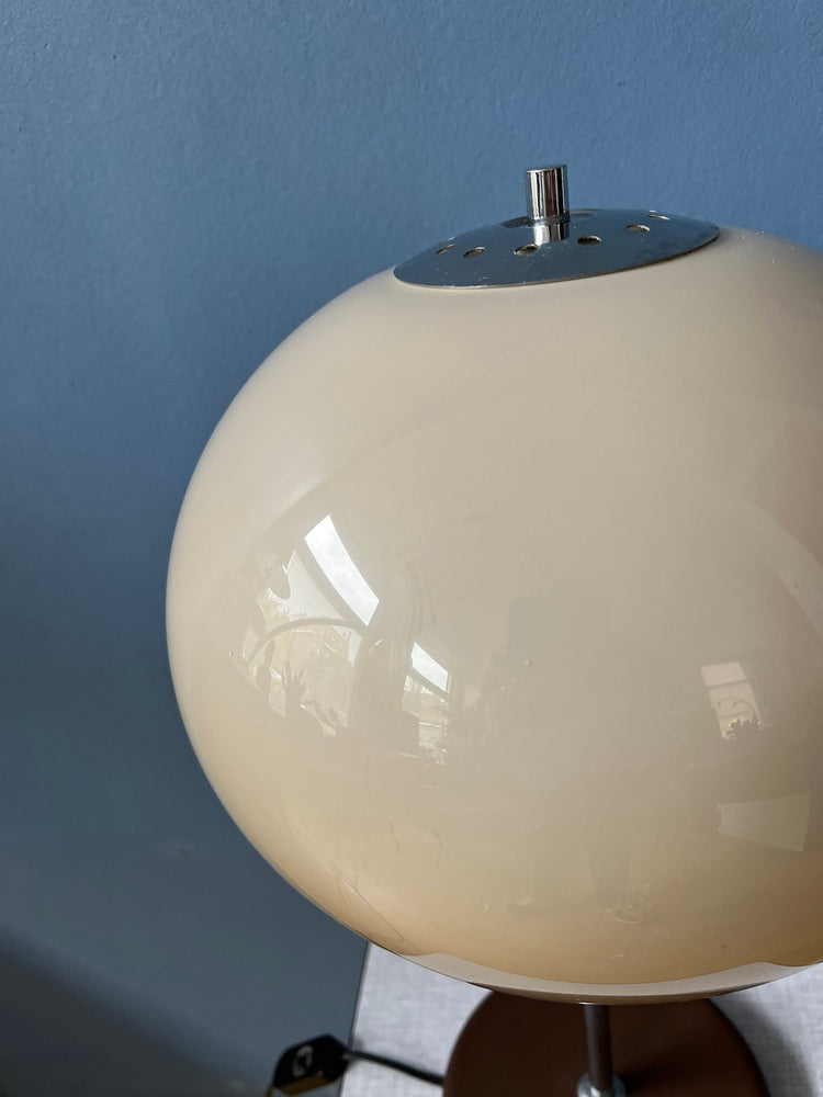 Vintage Dijkstra Mushroom Table Lamp | Mid Century Space Age Desk Lamp