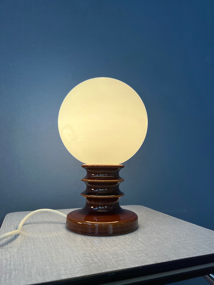 Vintage Set (2) West Germany Ceramic Table Lamps