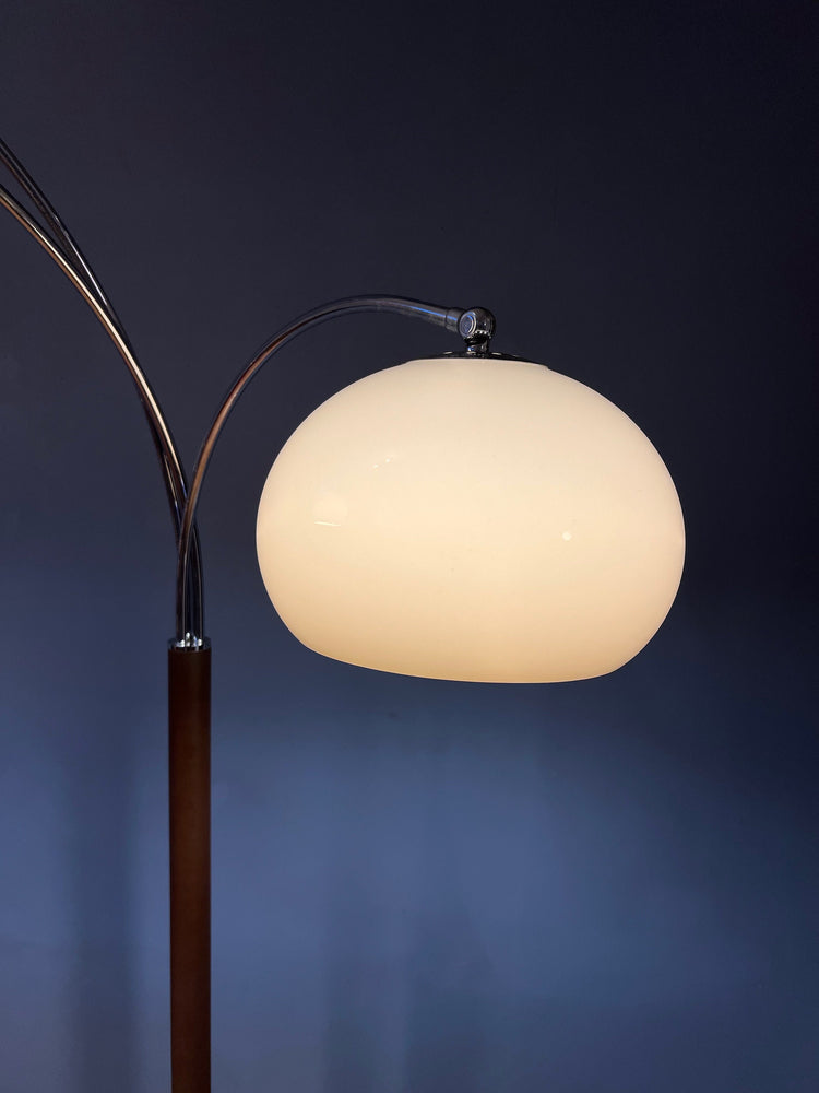 Vintage Dijkstra Mushroom Triple Arc Floorlamp | Space Age Lamp | Mid Century Modern 70s Lighting