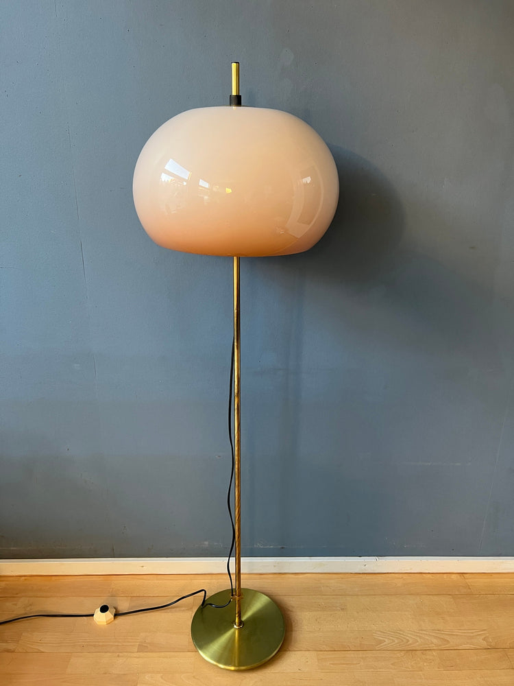 Vintage Dijkstra Space Age Mushroom Floor Lamp