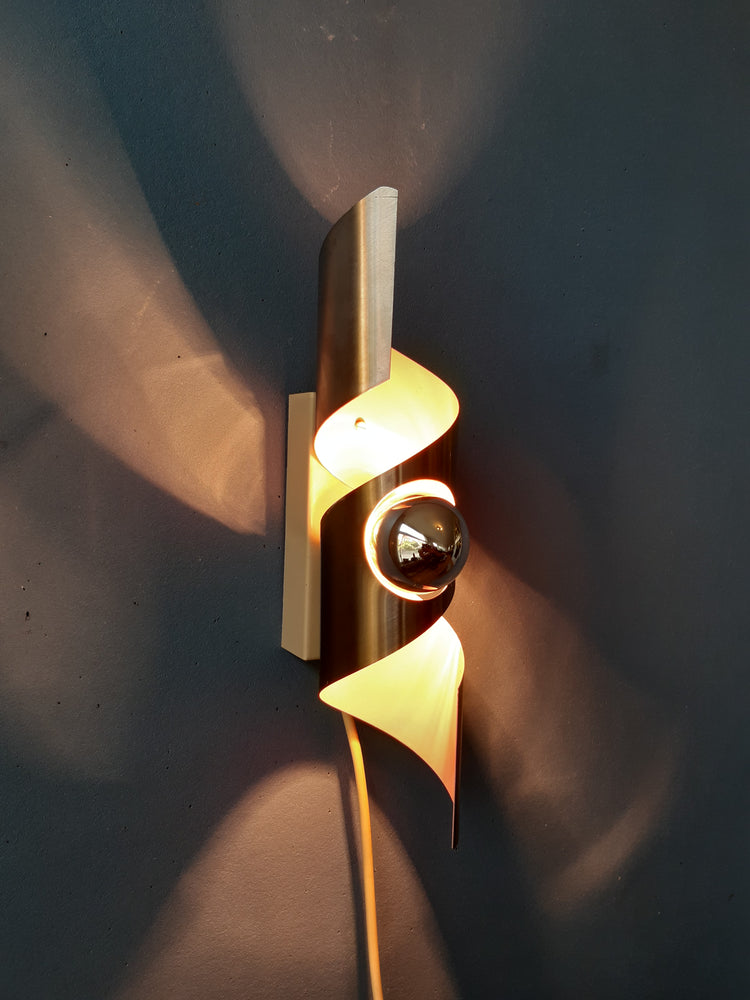 Vintage RAAK Amsterdam Wall Lamp - Space Age