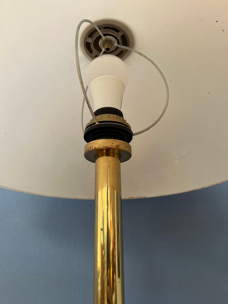 Vintage Hollywood Regency Mushroom Table Lamp