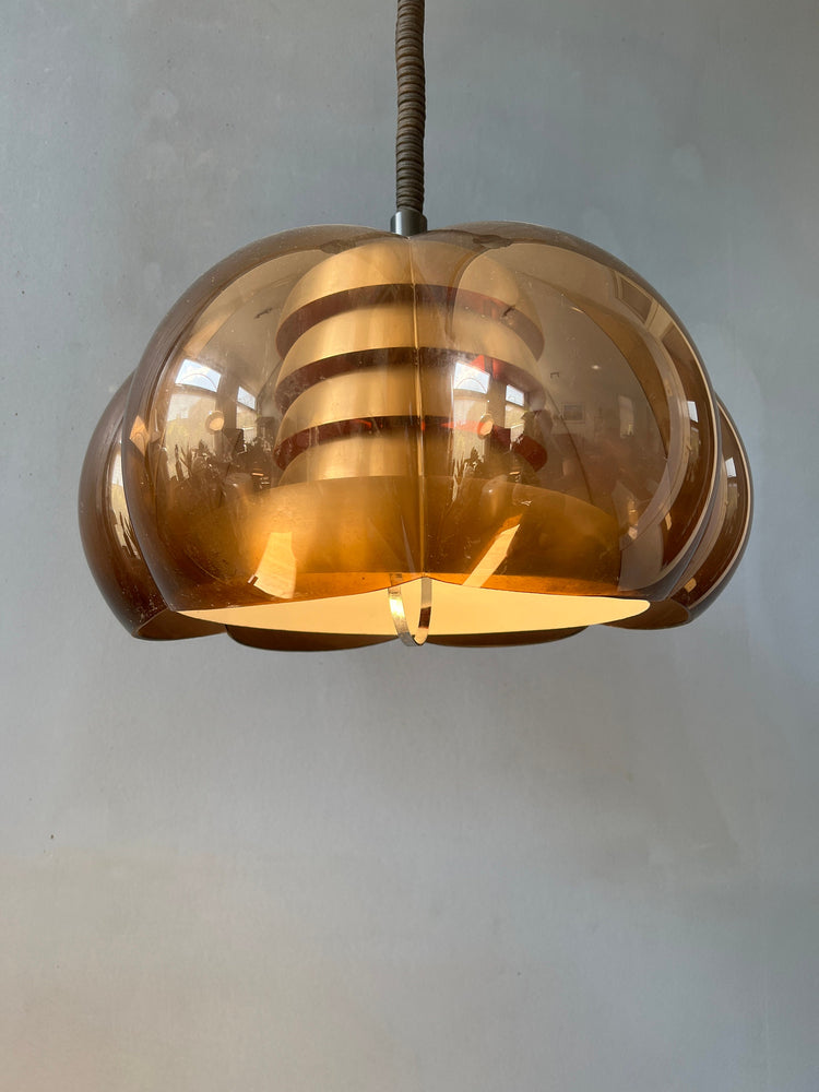 Space Age Herda Pendant | Mid Century Lamp | Vintage 70s Light