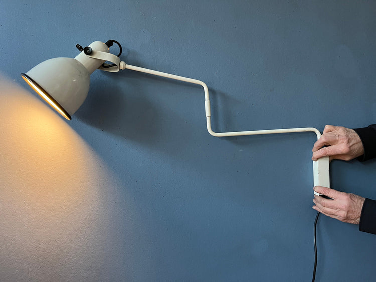 Anvia Swing Arm Wall Lamp - Space Age Sconce Light