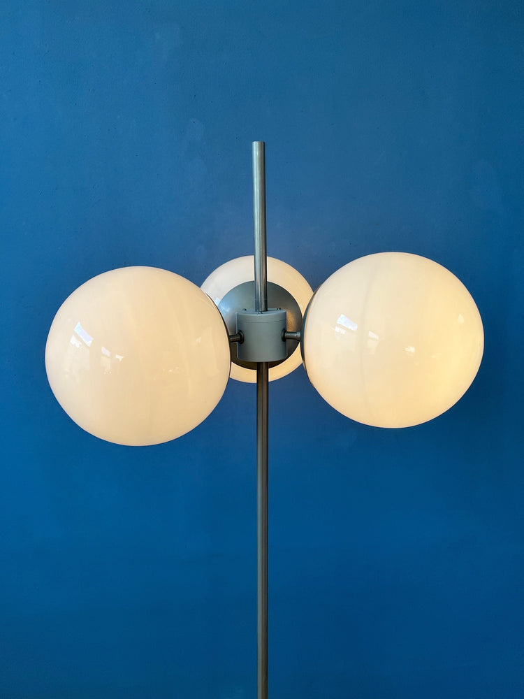 Vintage Sputnik Glass Floorlamp | Mid Century Lamp