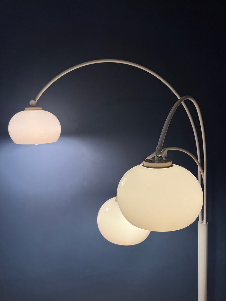 Dijkstra Mushroom Triple Arc Space Age Floor Lamp