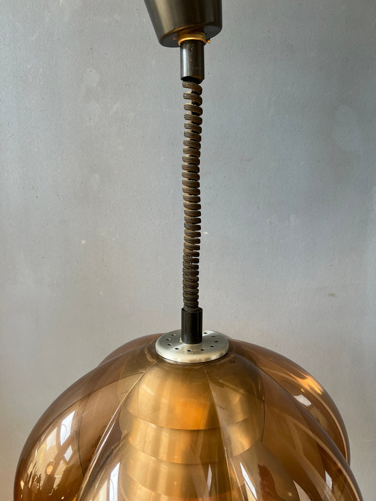 Space Age Herda Pendant | Mid Century Lamp | Vintage 70s Light