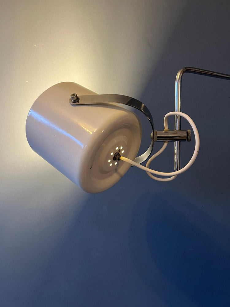 Vintage Anvia Swing Arm Space Age Wall Lamp by J.J.M. Hoogervorst