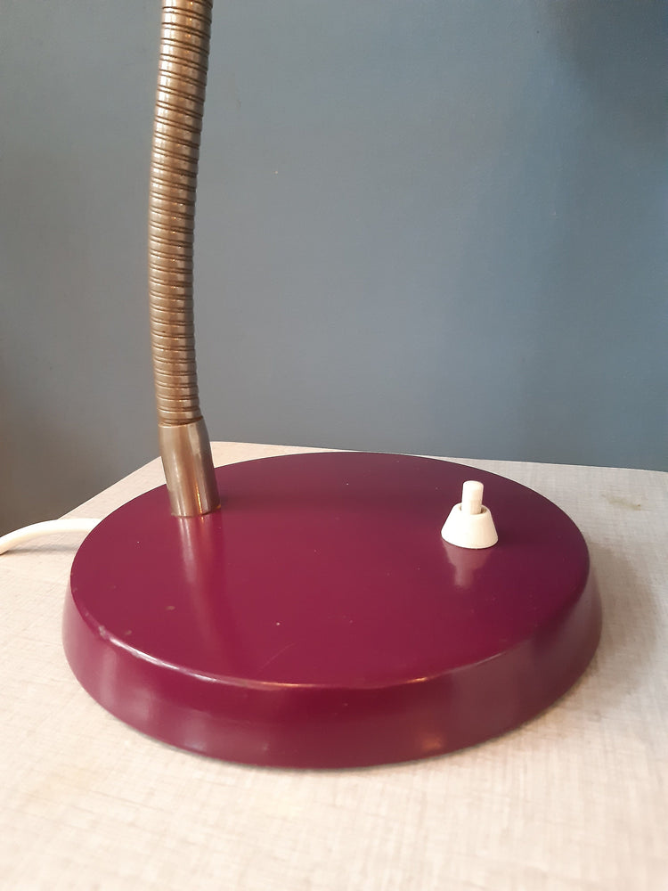 Vintage Philips Space Age Table Lamp / Mid Century Modern Desk Lamp