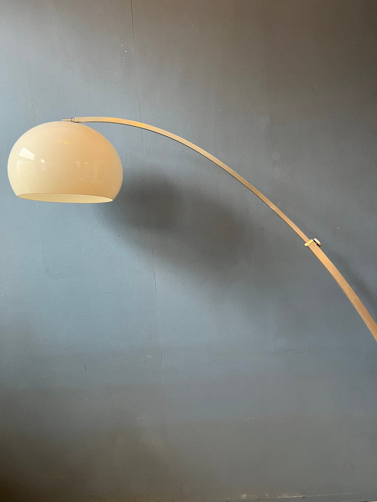 Vintage GEPO Space Age Arc Floor Lamp / Mid Century Modern Mushroom Light