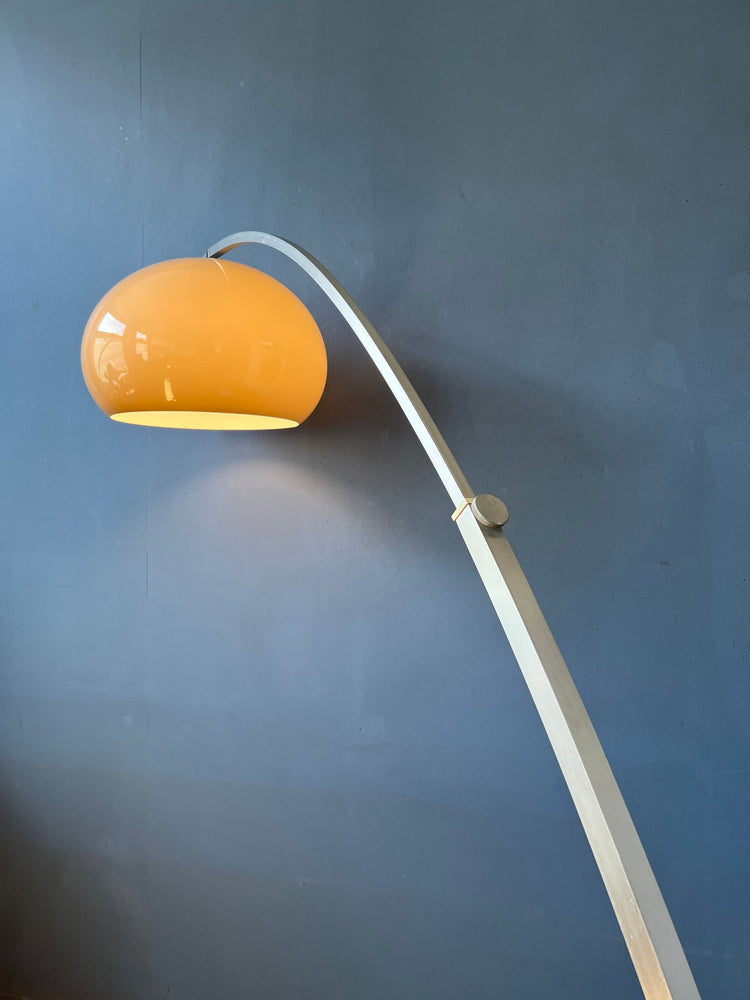 Vintage GEPO Space Age Arc Floor Lamp / Mid Century Modern Mushroom Light