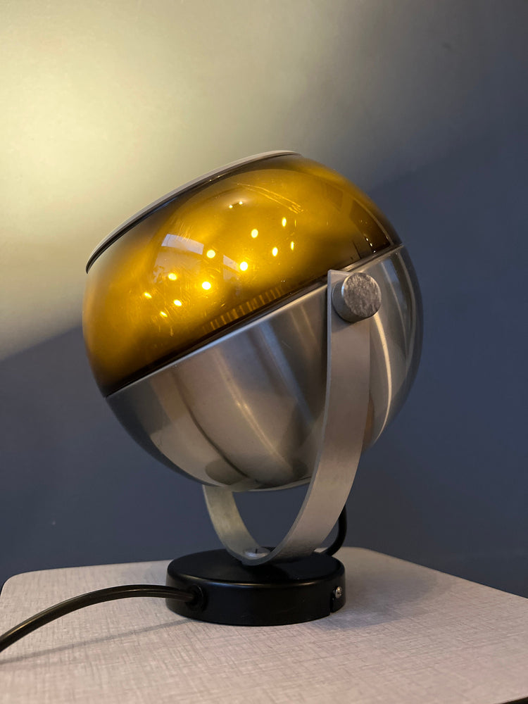 Vintage Dijkstra 'Globe' Space Age Eyeball Wall Sconce - Retro Disco Light