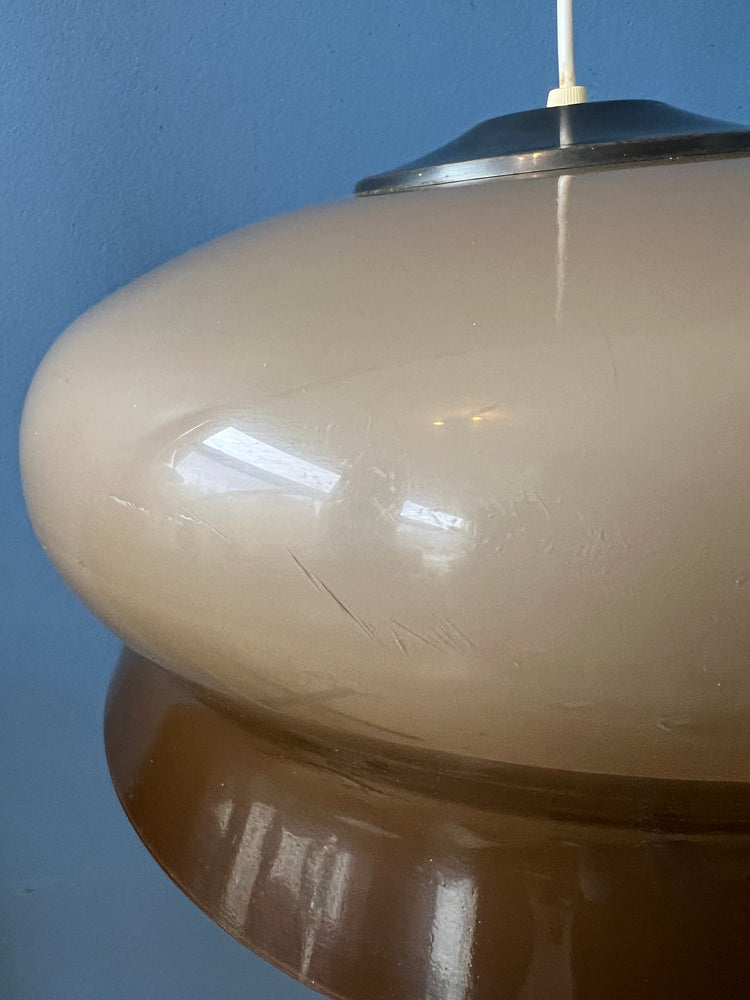 Vintage Space Age Pendant Lamp | Mid Century Modern Light Fixture