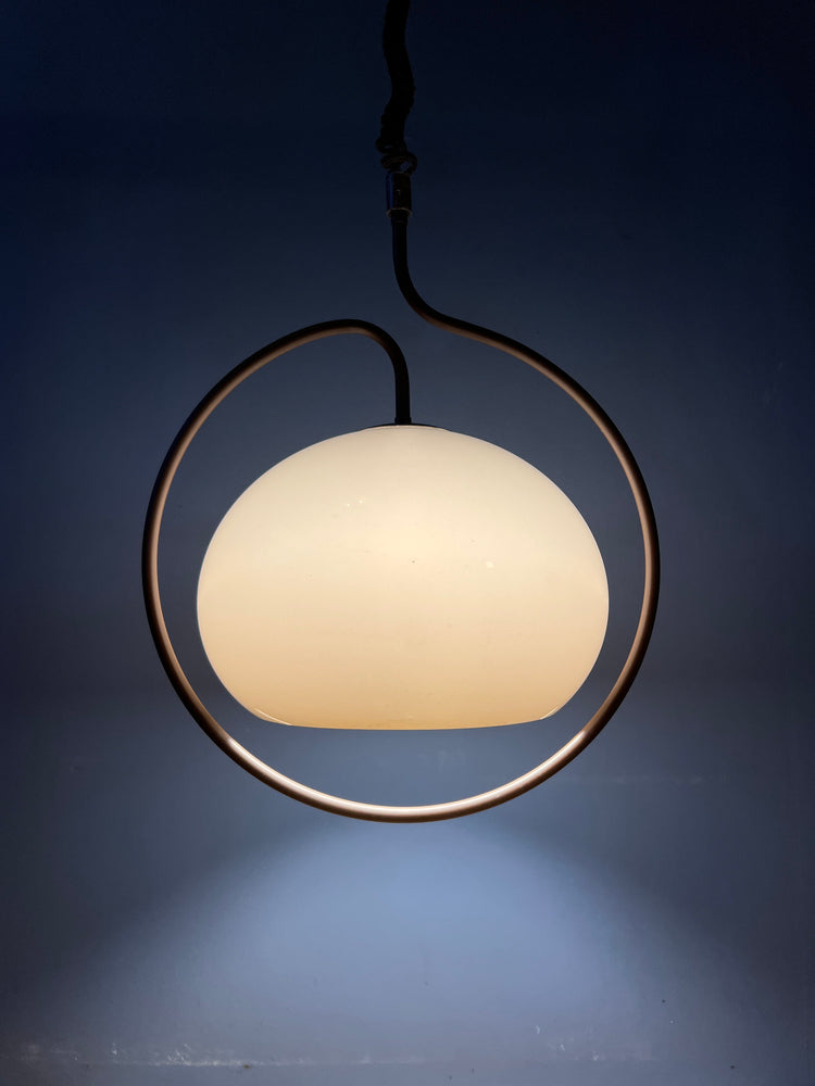 Mid Century Herda Mushroom Pendant Light | Space Age Lamp