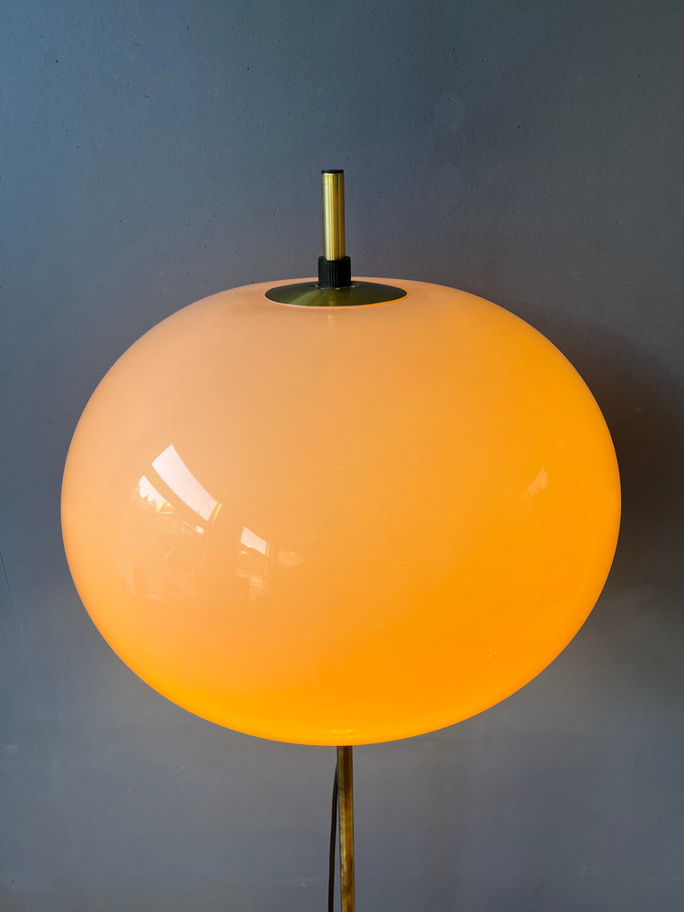 Vintage Dijkstra Space Age Mushroom Floor Lamp