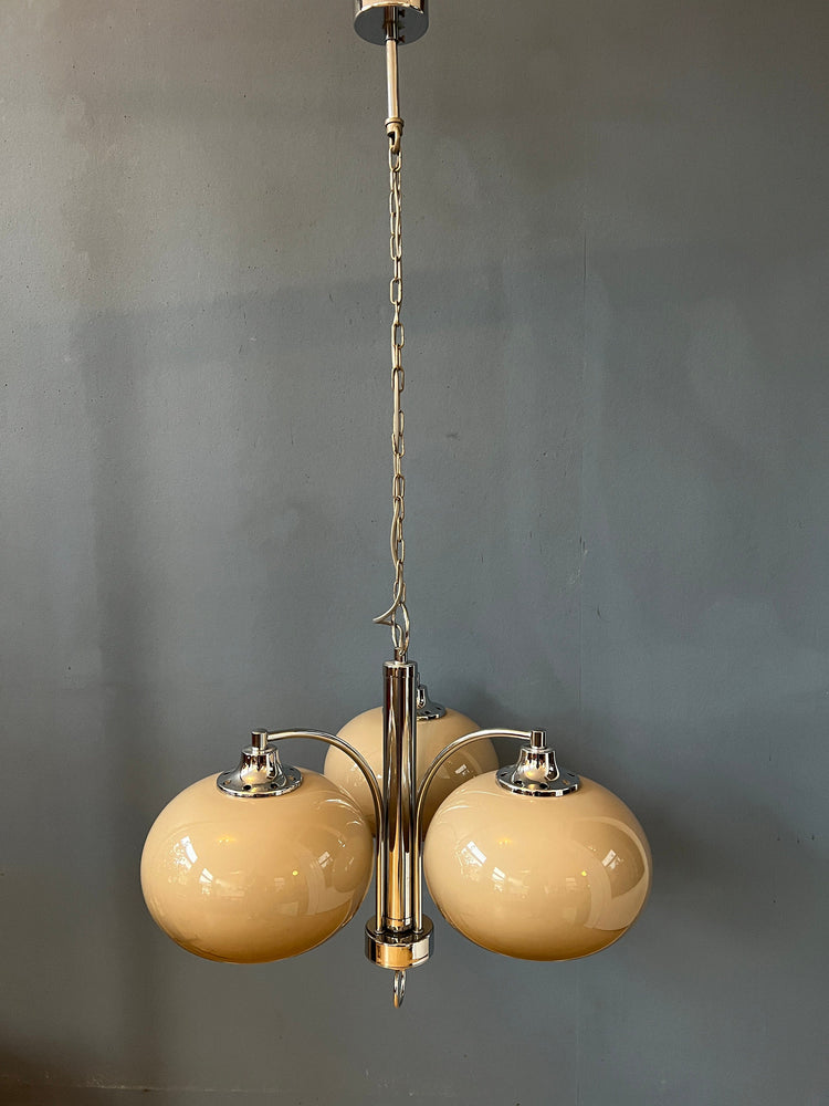 Vintage Dijkstra Space Age Pendant Light | Mid Century Modern Chandelier