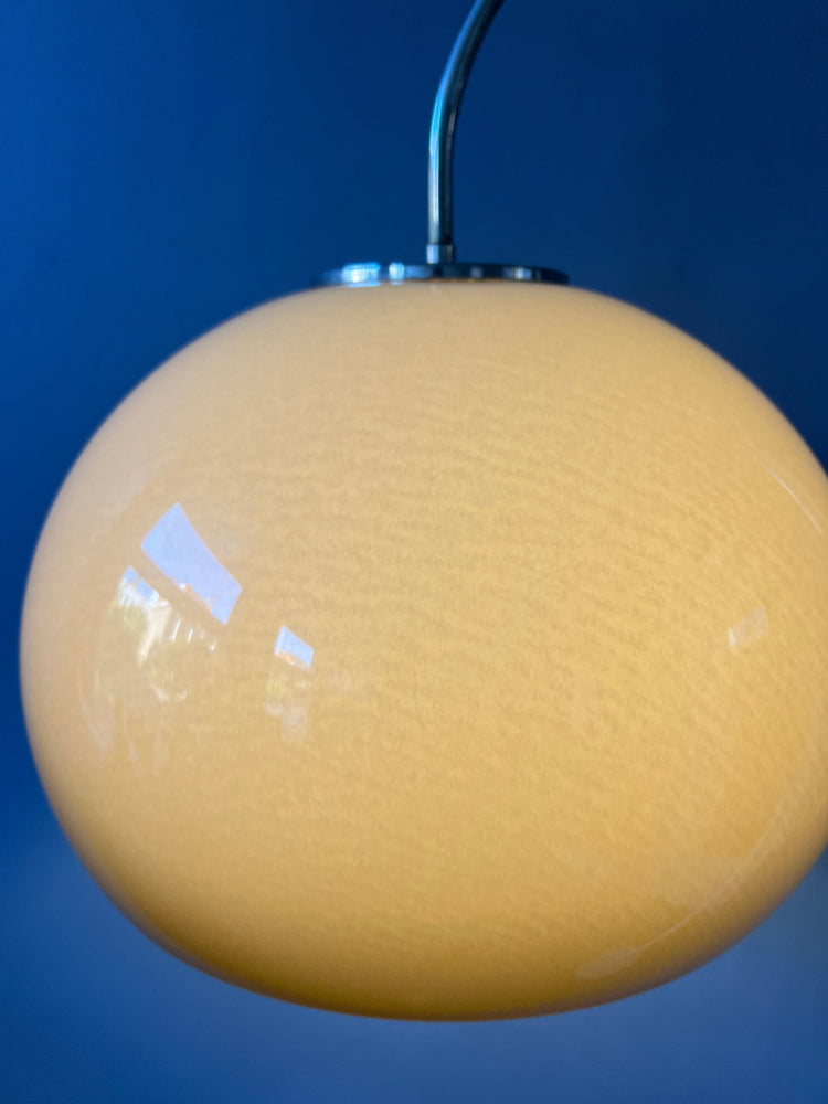 Mid Century Artiforte Double Arc Mushroom Floor Lamp | Vintage Space Age Light | 70s Dijkstra Style