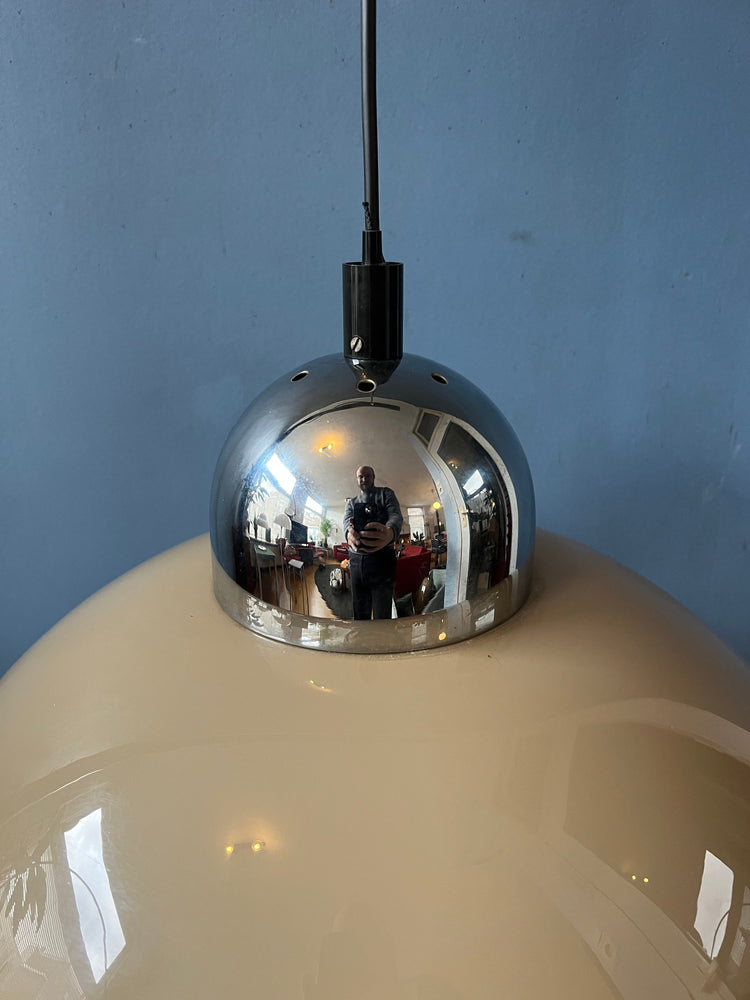 Vintage Space Age Dijkstra Mushroom Pendant Light