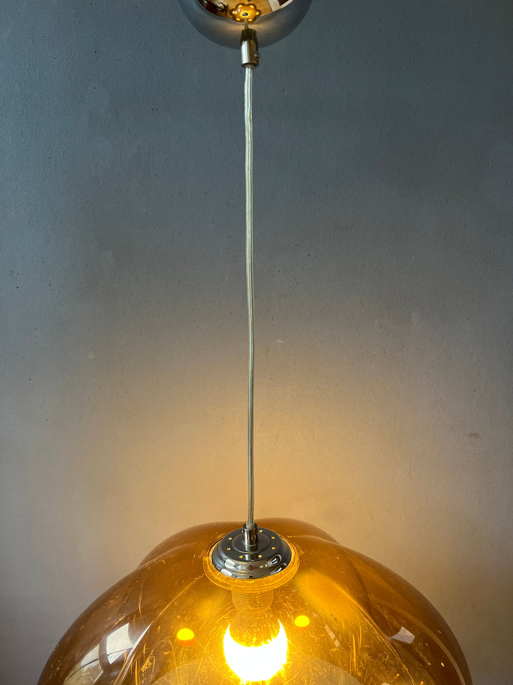 Vintage Herda Space Age Pendant Light | Mid Century Lamp | Retro 70s Lighting