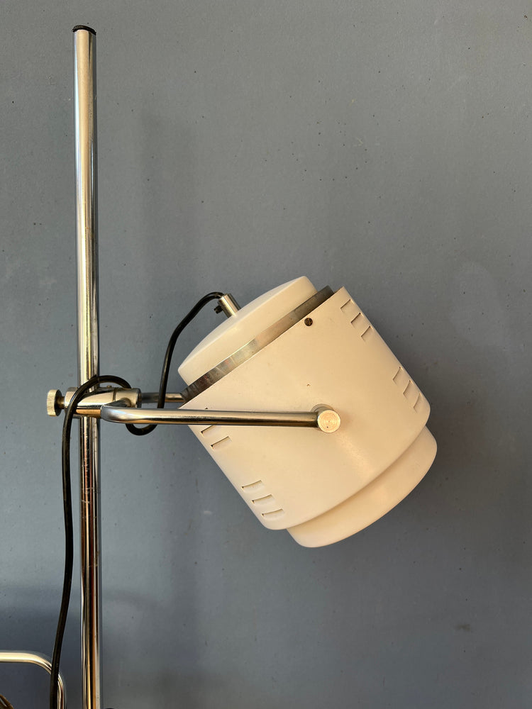 Space Age Floor Lamp / Mid Century Herda Standing Light