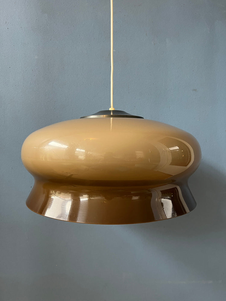 Vintage Space Age Pendant Lamp | Mid Century Modern Light Fixture