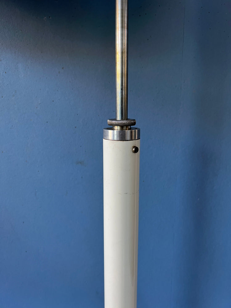 Mid Century Artiforte Double Arc Mushroom Floor Lamp | Vintage Space Age Light | 70s Dijkstra Style