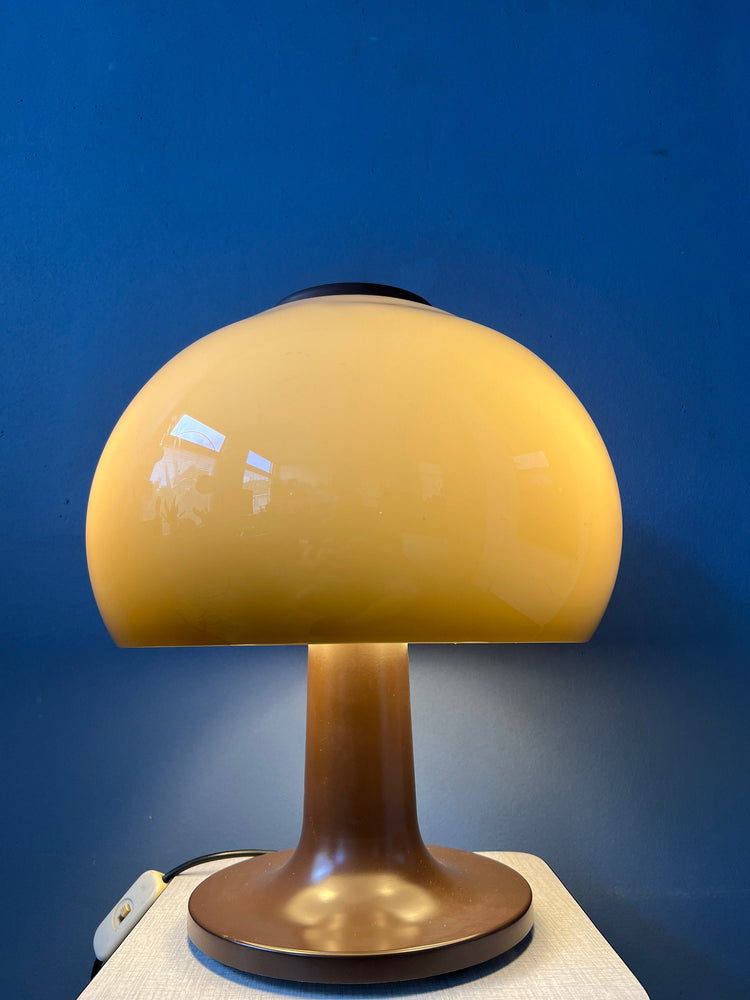 Mushroom Lamp | Herda Vintage Table Lamp | Space Age Desk Light | Mid Century Lamp