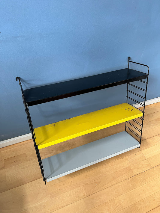Mid Century Tomado Style Wall Shelves / System / Colourful Retro Rack