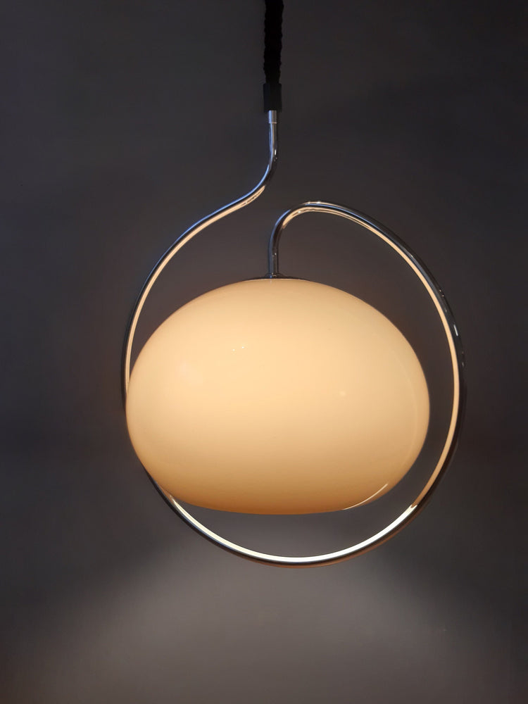 Vintage Herda Mushroom Pendant | Space Age Lamp