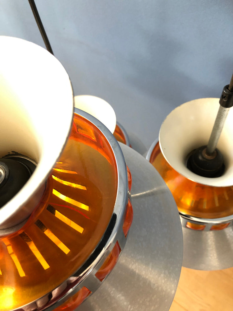 Vintage Lakro Amstelveen Cascade Lamp | Space Age / Mid Century Modern Lamp