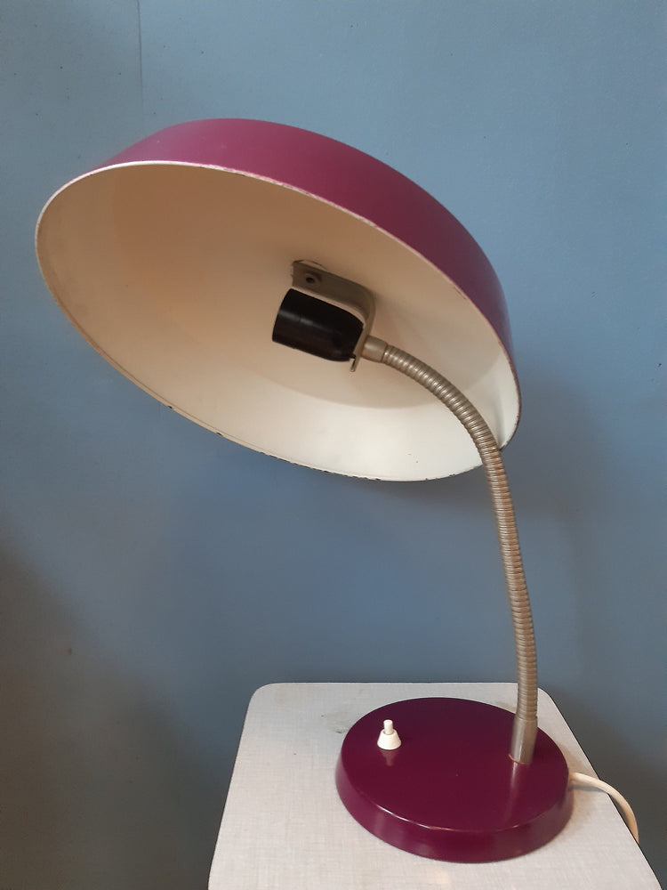 Vintage Philips Space Age Table Lamp / Mid Century Modern Desk Lamp