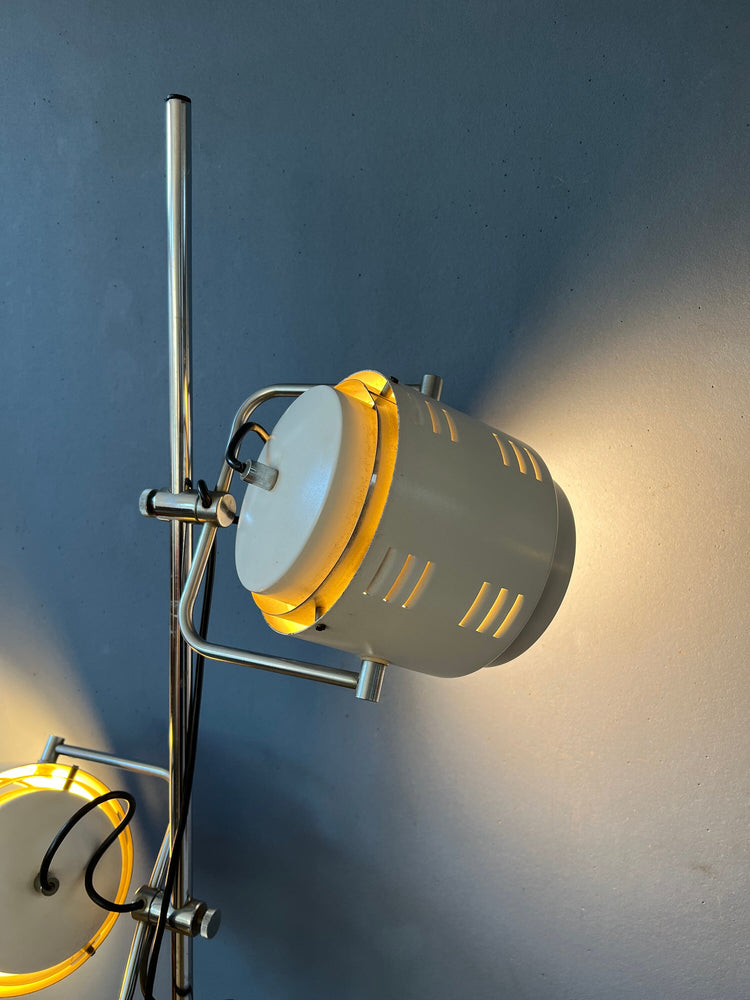 Space Age Floor Lamp / Mid Century Herda Standing Light