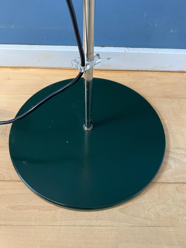 Mid Century Herda Chrome Eyeball Floor Lamp | Space Age Standing Light