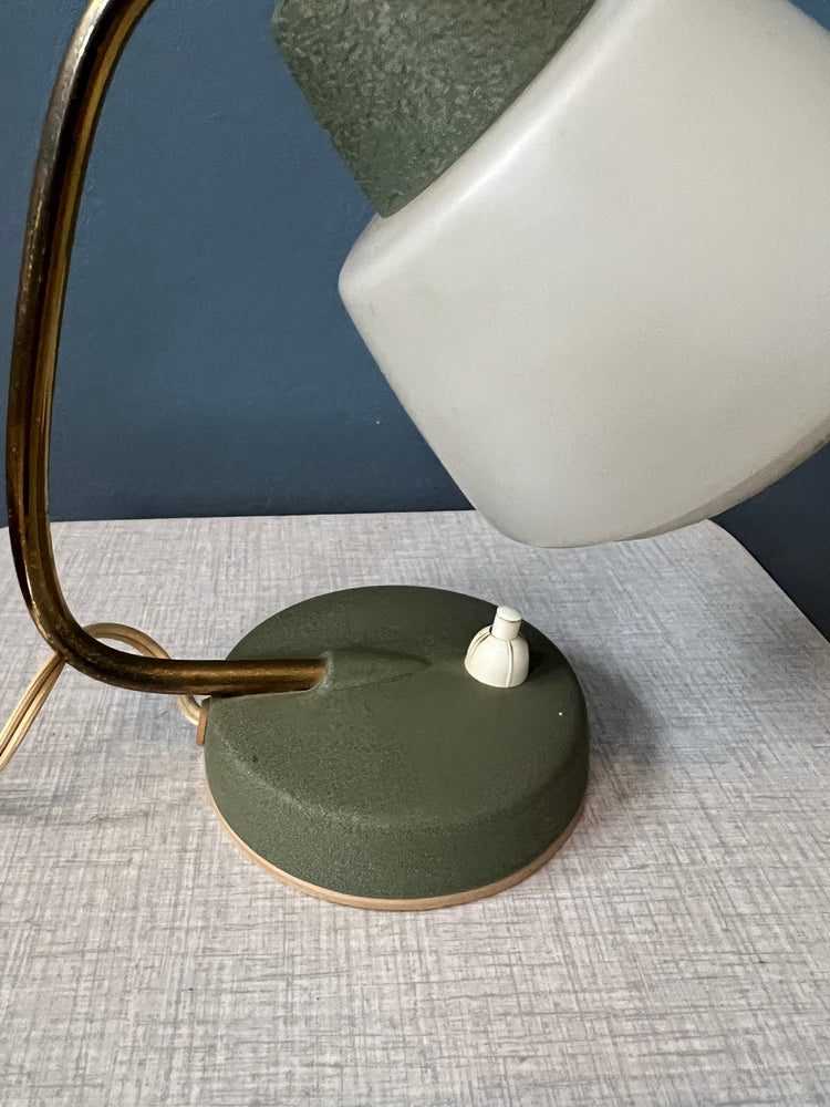 Vintage Mid Century Bedside Table Lamp