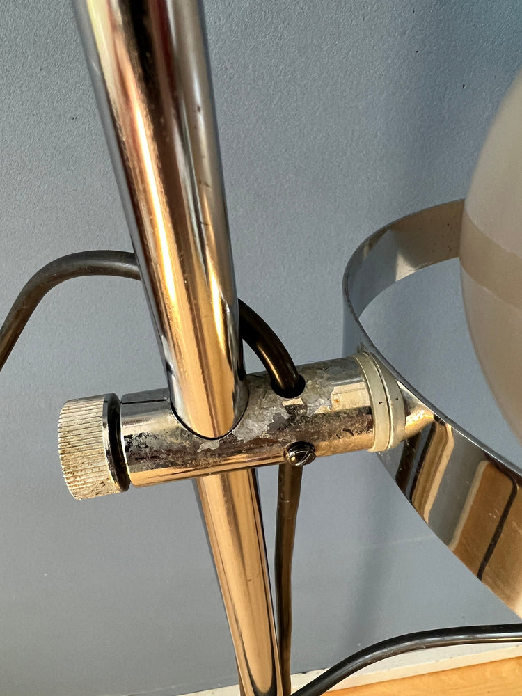 Vintage Dijkstra Mushroom Floor Lamp | Mid Century Modern Space Age Standing Light